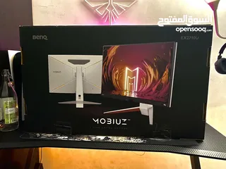  3 BENQ 4K 2.1 144hz - شاشه قيمنق قويه