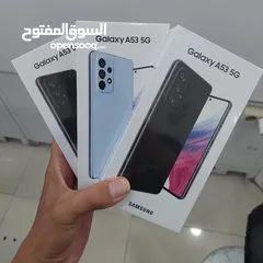  3 سامسونج A53 5g جديد كفالة الوكيل الرسمي بسعر مميز