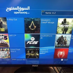  7 بلاستيشن فور سليم مهكر مع افخم 18 لعبة خرافية و ايدتين أصليات و كامل الكوابل بسعر 950 شيكل فقط