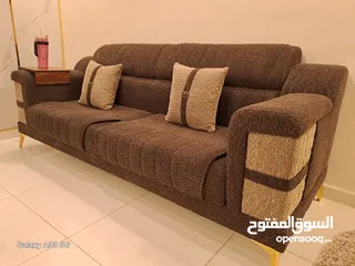  1 طقم كنب امريكي مستورد فاخر جدا قمه في الفخامه والرقي والتميز والابداع