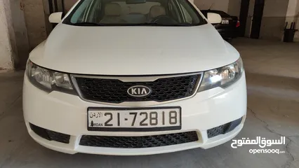  9 KIA Cerato 2012, White, Low milage