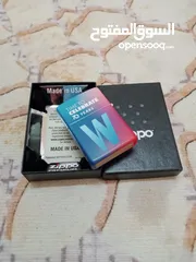  6 ولاعة زيبو Zippo هي ولاعة معدنية قابلة لإعادة الاستخدام من إنتاج شركة زيبو مانوفاكتشرينج في برادفورد