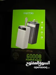  2 باور بانك حجم 60 الف ملي امبير power Bank