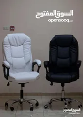  2 كرسي مدير فخم تصميم جميل وجودة عالية و هيكل متين...  غطاء المقعد مصنوع من جلد عالي الجودة .