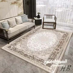  2 سجاد مزخرف اوروبي بتصميم جديد