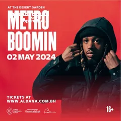  1 2 tickets of Metro Boomin 2nd of May