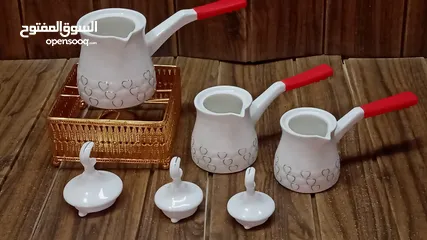  13 أطقم سفرة بورسلان ماركات عالمية .جديد. الوان متعددة وراقية