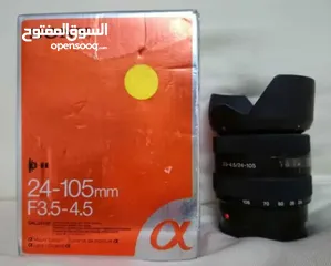  2 كاميرا ومعدات سوني للبيع (كاميرا مع اربعة عدسات) بحال الوكالة