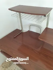  3 طاولة مكتبية خشبية