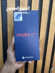  5 Moto e14 2+64 gb new