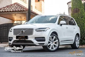  1 Volvo XC90 T8 R-Design 2016 Plug in hybrid   السيارة مميزة جدا و لا تحتاج الى صيانة