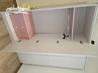  2 غرفة نوم بنات شكل بيت  للبيع شبه جديدة