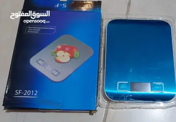  3 ميزان دقيق بالغرام لغاية 5 كيلو منزل او محل او مطبخ ستانلس معدن شاشه LCD ميزان طعام ميزان نادي