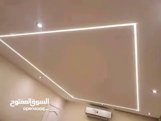  2 معلم جبسبورد ودهان سوري دهين وديكورات جبس بورد