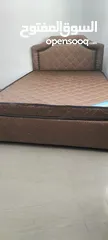  1 DEWAN BED WITH MATTRESS