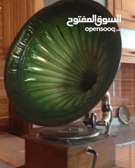  1 قرموفون أصلي انتيك نادرة GRAMOPHONE ORIGINAL