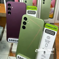  3 مستعمل اخو الجديد Samsung A14 رام  8 جيجا 64 و  128 اغراضة والكرتونة الأصلية متوفر توصيل