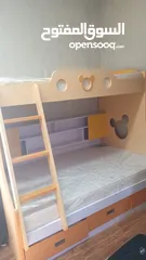  1 سرير أطفال طابقين ( كرفايه)