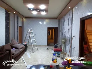  17 تركيب جميع انواع الديكور الداخلي و الخارجي احدث التصميم للجبسومبورد وبديل الخشب وبديل الحجر وبديل ال