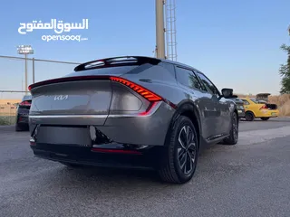  5 كيا ev6 2023 فل كامل ما عدا الفتحه فحص كامل بدون ملاحظات جمرك جديد للبيع بسعر مميز