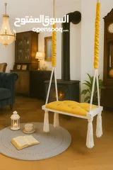  10 مراجيح للداخل والخارج مصنعة من خشب السويد