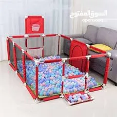  27 حوض حاجز  لحماية طفلك أثناء انشغالك بالعمل