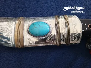  28 خناجر فريده مشغوله يدويا عاج مطعم فضة وفولاذ الله يبارك