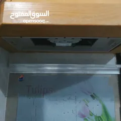  5 شفاط مطبخ ايطالي مع الغطاء الخشبي