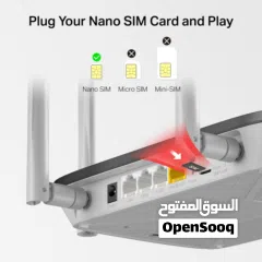  6 Mercusys MB135-4G AC1200 Wireless Dual Band 4G LTE Router: