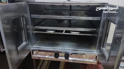  4 فرن عربي 80*65 مستعمل بحالة الوكالة استعمال منزل 3 مران البيع لدواعي السفر