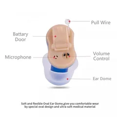  3 سماعات طبية مخفية - داخل الاذن