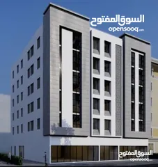  1 شقة حديثة لم تسكن بعد للبيع في بوشر بجوار جامع محمد الأمين برج المنذر