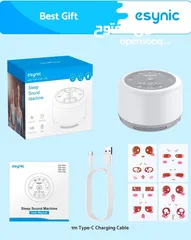  14 White noise machine جهاز الضوضاء البيضاء (جديد بالكرتونة)