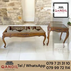  1 طقم طاولات وسط ضيوف زان