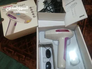  3 جهاز ليزر نوع Umate  Home pulsed light استعمال مرة واحدة فقط كأنه جديد