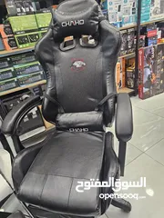  8 كرسي جيمينج كرسي مخصص للجلوس لساعات طويلة  قاعدة متحركة ذات 5عجلات