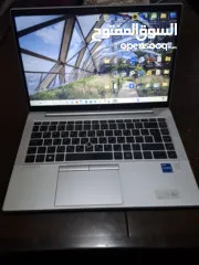  1 HP EliteBook 11th Gen intel I5