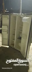  1 تلاجه وفريزة  بابين بحاله جيده