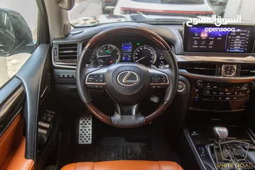  20 Lexus Lx570 2016 Black Edition S   السيارة وارد الشركة و مميزة جدا ولا تحتاج إلى صيانة