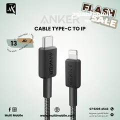  1 ANKER cable type-c to ip