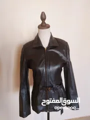  8 للصبايا- عدة جاكيتات جلد اصلي من تركيا بسعر مغري