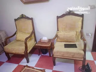  3 طقم جلوس مستعمل للبيع