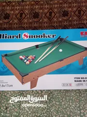  1 طاولة بلياردو صغيرة للبيع بسعر مغري جدا