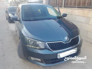  3 سكودا فابيا 2019. ترخيص 2018 اتومات ولا غرام بوية