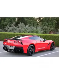  3 CHEVROLET CORVETTE C7 Z51 GCC  2016    FULL OPTION    شيفروليه كورفت C7 Z51 خليجي 2016 صبغ وكالة