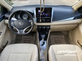  3 تويوتا يارس 2017 اتوماتيك بحاله الوكاله
