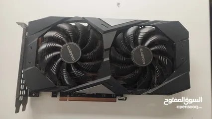  1 كرت شاشة rx 5500 xt 8g نسخة gigabyte