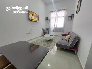  21 شقه مفروشه للإيجار في مدينة الرياض بجنوب الشامخه مكونة من غرفه وصالة