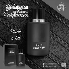  1 Cuir Leather for men 100ml EDP by Fragrance World only 6 kd and free delivery