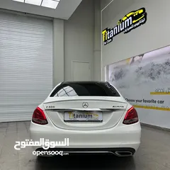  3 مرسيدس C300 بانوراما موديل 2017 مع ضمان 3 سنوات